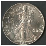 1998 ASE Silver Eagle 1 ozt Silver