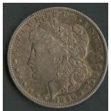 1896-O Morgan Silver Dollar