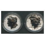 2025 Morgan & Peace Dollars Reverse Proof Set