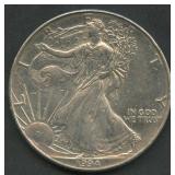 1994 ASE Silver Eagle 1 ozt Silver
