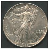 1993 ASE Silver Eagle 1 ozt Silver