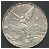 2013 Mexico Libertad .999 Silver 1 ozt