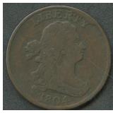 1804 Draped Bust Half Cent