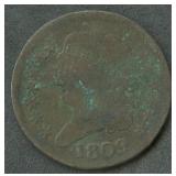 1809 Classic Head Half Cent