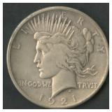 1921 Peace Silver Dollar