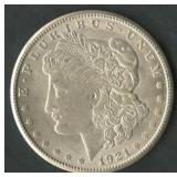 1921-S Morgan Silver Dollar