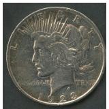 1923-D Peace Silver Dollar
