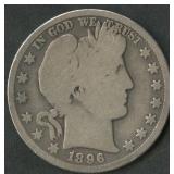 1896-O Barber Half Dollar