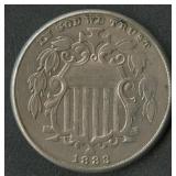 1883/1883 (?) Shield Nickel