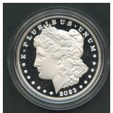 2023 Morgan Silver Dollar in OGP with COA