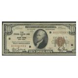 1929 $10 Federal Res Bank Note NY FR-1860B