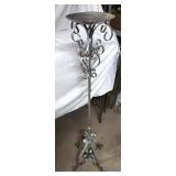 Wrought Iron Pillar Candle Holder