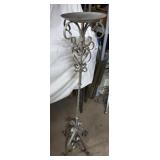 Wrought Iron Pillar Candle Holder