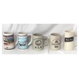 Beer Steins Mugs Miller, Weinhard