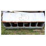 Chicken Coop Nesting Box Galvanized 6 Hole