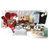 Box of Assorted Craft Supplies