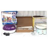 Cotton Candy Machine & Supplies Box Lot