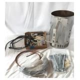 Copper Tubing, 7" Screws, Chimney Starter, Etc.
