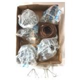 Bags of Fence T-Post Clips & Baling Wire