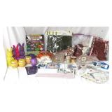 Box of Assorted Craft Supplies