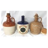 Stoneware Jugs Kings Ransom & Monks Whisky