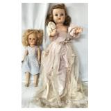 Vintage Dolls With Clothes 14" @ 22"