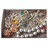 Box of Fashion & Costume Jewelry