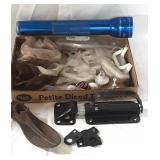 Barn/Shed Door Latch, Door Handles, Flashlight