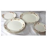 Jewel Tea Autumn Leaf Plates