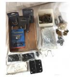 Hardware Lot Wall Hooks, Closet Door Rollers, Etc.