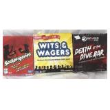 Scattergories, Wits & Wagers, Hunt A Killer Games