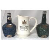 Liquor Collectible Jugs & Pitcher