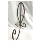 Steel Wall Hanger for Basket, Wind Chimes, Feeder