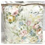 Floral Bed Comforter 66x86 Soft Pastel Colors