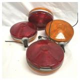 S/4 Red & Amber DZ 77-276 Truck Light SAE-TS TP-74