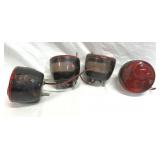 S/4 LS 329 Automotive Lamps Red Tail Light
