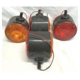 S/4 Sigstat Turn Signal Tail Red Amber Lense Truck