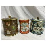Daher Decorative Tins w/Lids