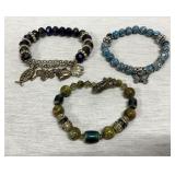 Elastic Band Bracelets Charms