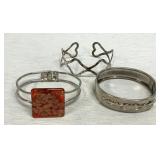 Bracelets Metal, Hinged Clasp & Cuff