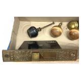 Antique Cast Iron Door Lock & Dresser Knobs