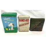 Vintage Tin Cans Whitman