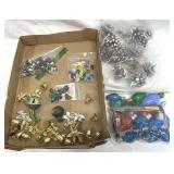 Xmas Mini Light Strand, Glass Candy, Bells, More