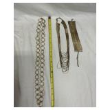 Necklaces & Bracelet Round Rings, Multi-Strand Set