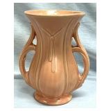 McCoy Salmon "Tassel" 8 1/4" Vase