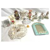 Miscellaneous Figurines, Small Picture Frames, Etc