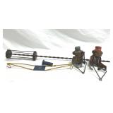 Vintage Tin Monkey Toy (need repairs)