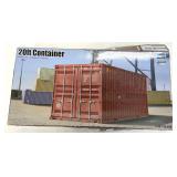 20 ft Shipping Container 1:35 Model Kit Trumpeter