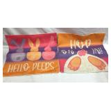 Easter Peeps S/2 Pillow Covers 16"