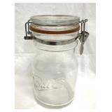 Ball Glass Storage Latch Jar Wide Mouth with Seal